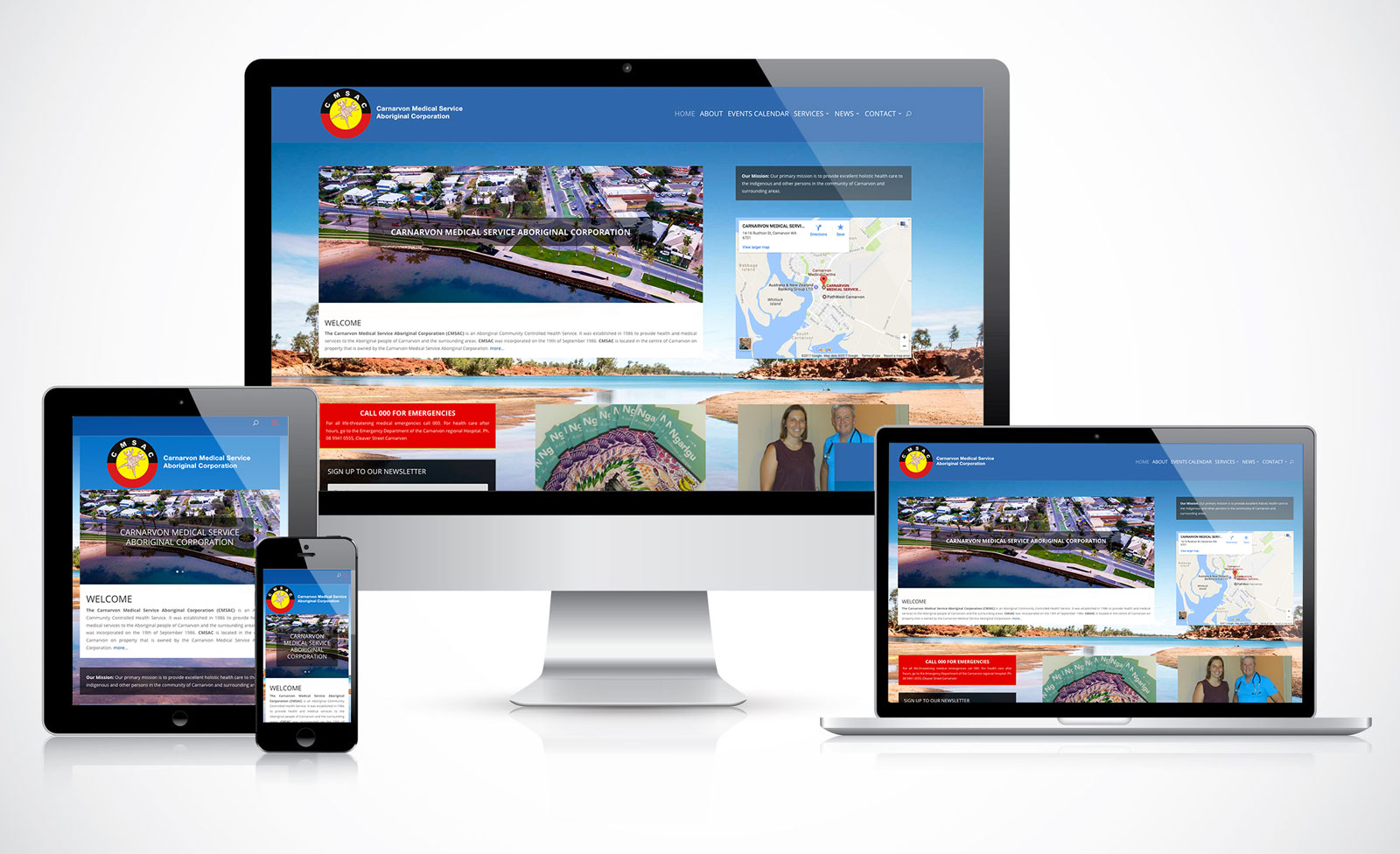 Carnarvon Medical Service Aboriginal Corporation Splotch Studio