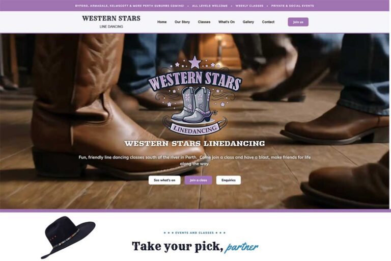 western line dancing group website