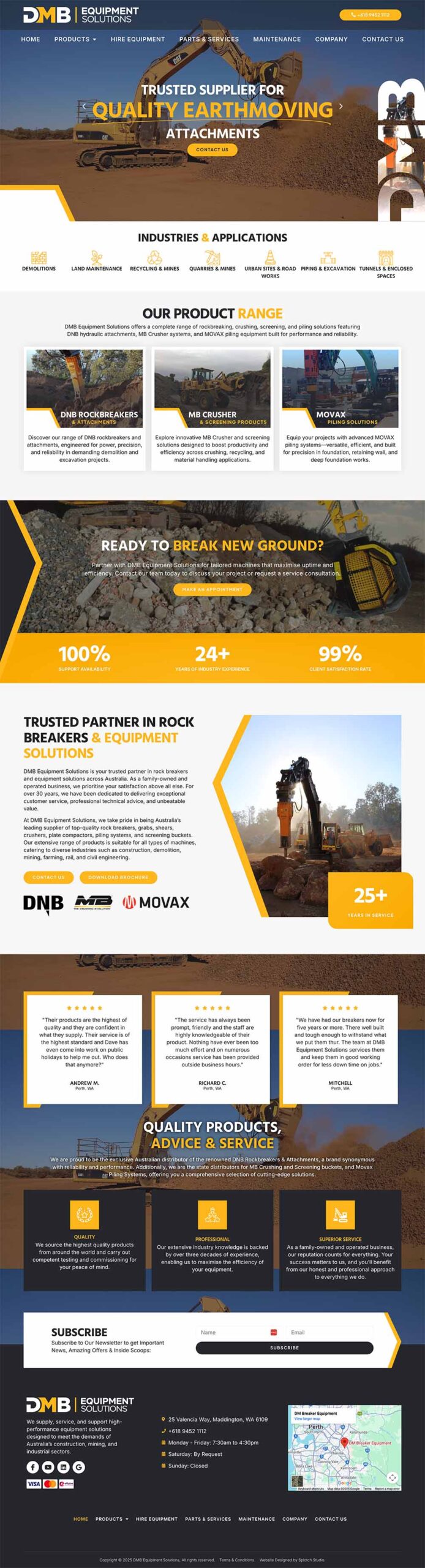 equipment solutions website