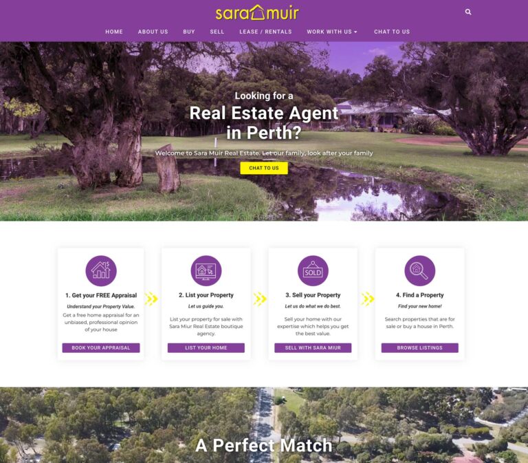 Real Estate Website Designer Perth